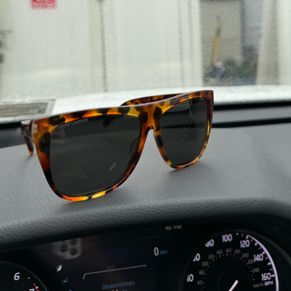 Saint Laurent Tortoise Shell Sunglasses